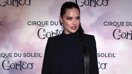 Adriana Lima Made a Rare Red Carpet Appearance With Her Two Daughters