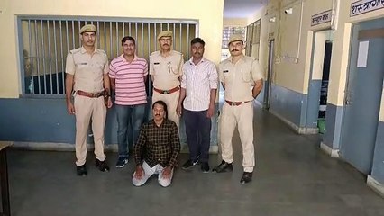 अपहरण व धमकी देने वाला आरोपी पुलिस ने दबोचा
