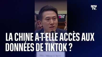 Nos données accessibles en Chine? La réponse hésitante du patron de TikTok