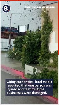 Rare Destructive Tornado Rips Through Montebello, California