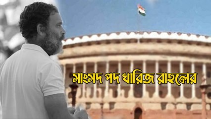 সাংসদ পদও গেল রাহুল গান্ধীর, আর যাওয়া হবে না লোকসভায়