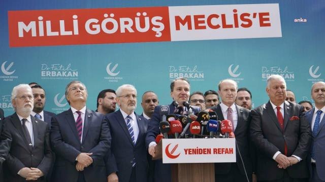 Fatih Erbakan: Cumhurbaşkanı ile prensiplerimiz üzerinde uzlaşmaya vardık, Cumhur İttifakı çatısı altında seçimlere girme kararı aldık