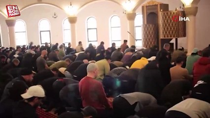Ukrayna'da Ramazan ayının ilk cuma namazı kılındı