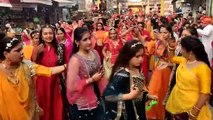 महिलाओं ने राजस्थानी गणगौर गीतों पर किया नृत्य
