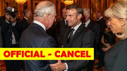 OFFICIAL: King Charles CANCELED France visit due to escalating protests
