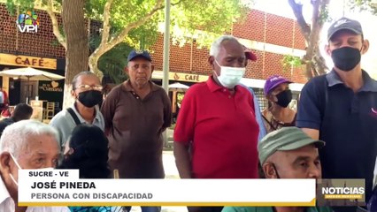 Personas con discapacidad en el estado Sucre denuncian falta de políticas públicas