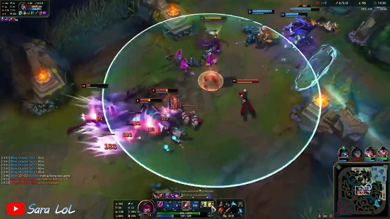 PERFECT ADC MOMENTS (Insane Xayah 1v4, Jhin pentakill...)