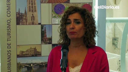 María Jesús Montero: "No me produce extrañeza que los miembros del Poder Judicial tomen sus propias decisiones, a la vista del bloqueo del PP"