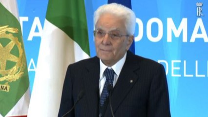 Mattarella: crescita non basta, serve lotta a diseguglianze