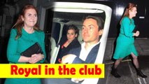 Sarah Ferguson and Beatrice party at Mark's private members club