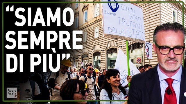 Il mondo dell'edilizia scende in piazza contro il Governo ▷ Avanti fino a che non riavremo i soldi