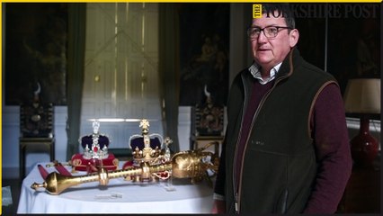 Newby Hall replica Crown Jewels on display