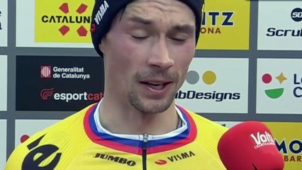 Tour de Catalogne 2023 - Primoz Roglic : "I told myself that we had to hold on to Remco Evenepoel's attacks. It was a super intense effort, I'm really super happy to have won"