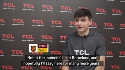 Pedri refuses to rule out Premier League move