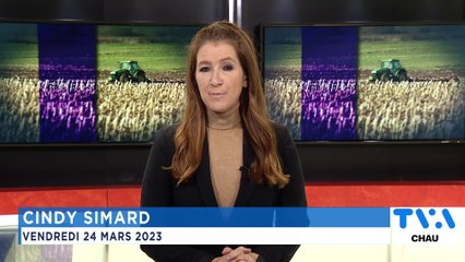 TVA Nouvelles CHAU 12h 24 mars 2023