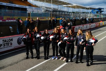 Talon Piste : huit célébrités affrontent le mythique circuit du Mans.