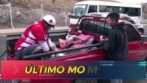 ¡Gravemente herido hombre tras perder el control de su moto en la montaña de Azacualpa!