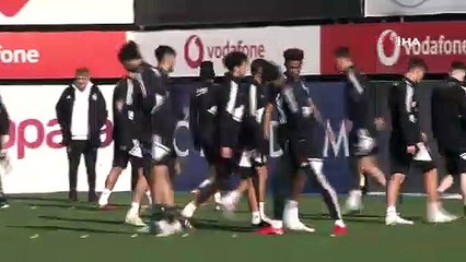 Beşiktaş, Fenerbahçe maçının hazırlıklarını sürdürdü