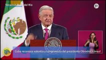 Cuba reconoce valentía y congruencia del presidente Obrador: cónsul