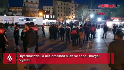 İki aile arasında silah ve sopalı kavga: 6 yaralı