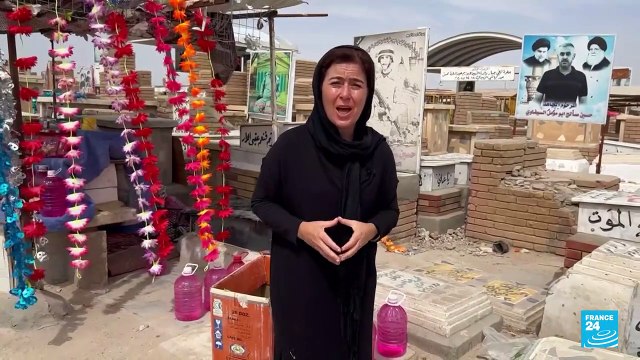 Cementerio de Wadi Al-Salaam, donde descansan los restos de millones de chiitas