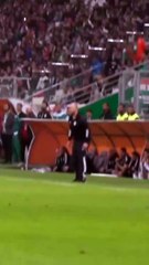 La réaction de Djamel Belmadi sur le but de Riyad Mahrez