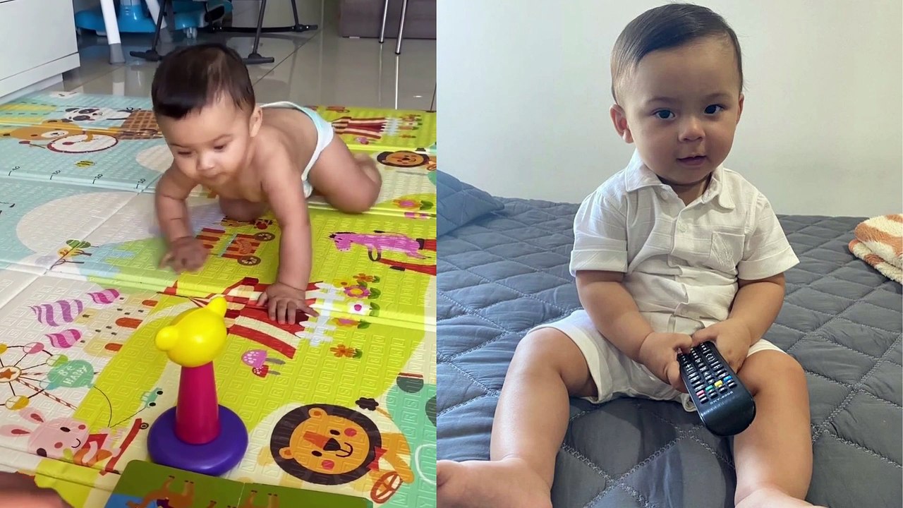 ANDRESA URACH ESTA FELIZ COM SEU FILHO LEON