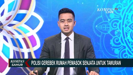 Detik-Detik Penggerebekan Rumah Pemasok Senjata untuk Tawuran di Depok..!