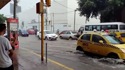 BREAKING: The situation on the streets of Piura after heavy rain