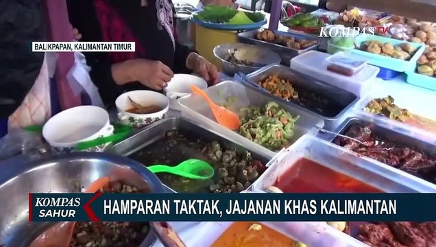 Berburu Takjil? Hamparan Tatak Khas Kalimantan Bisa Jadi Jajanan Pilihan Anda!