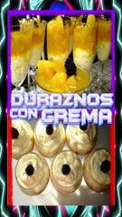 POSTRE  #fresas #pasteleria #cocinafácil #donuts #postrefacil #food #cooking #duraznos #gordonramsay