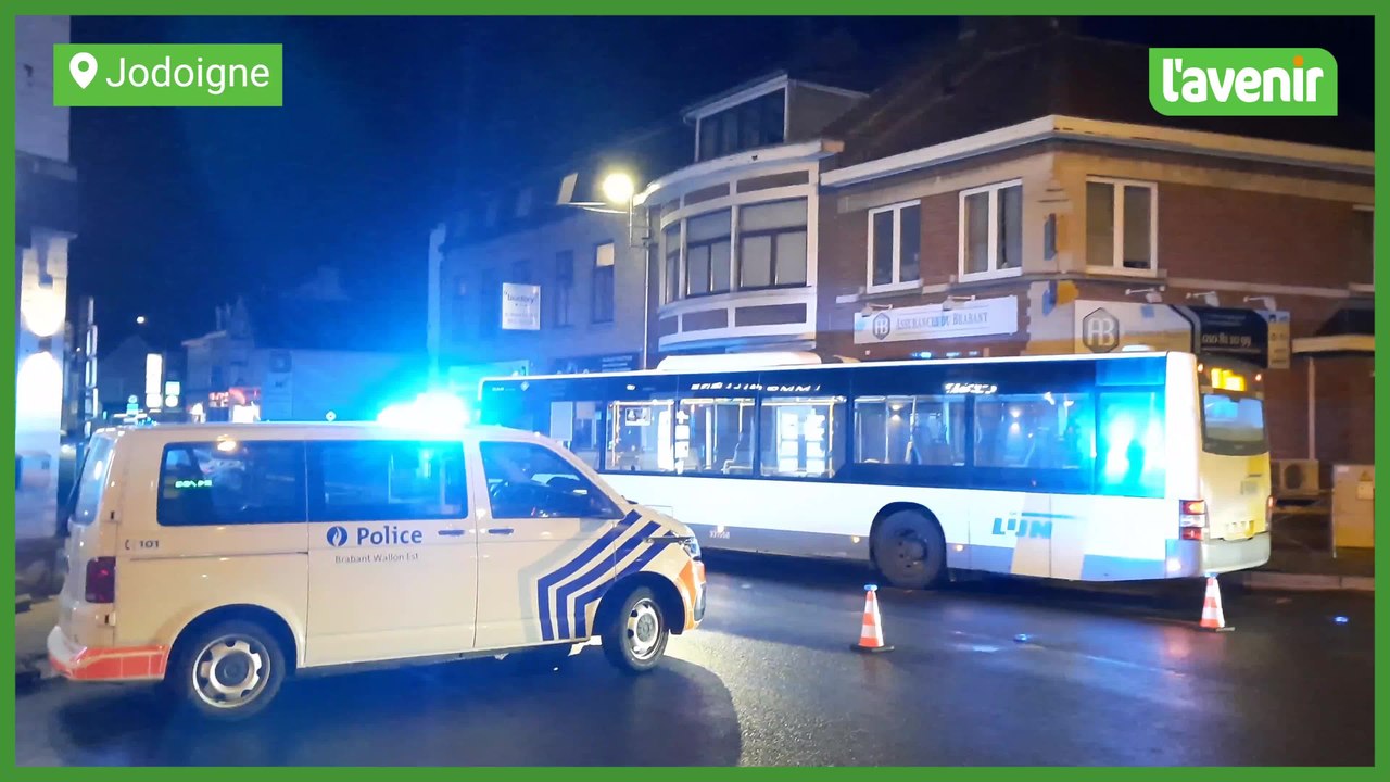 2 piétons renversés par un bus De Lijn dans le centre de Jodoigne ce vendredi 24 mars 2023