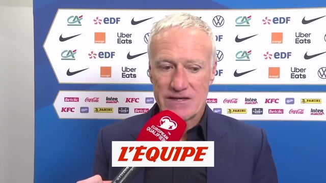 Deschamps: « Le groupe dégage beaucoup d'ondes positives » - Foot - Qualif. Euro - FRA