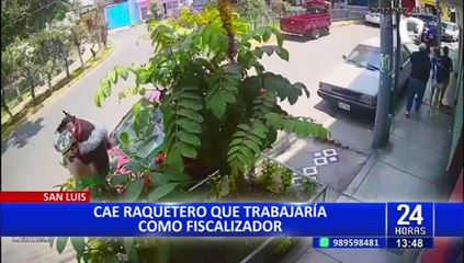 San Luis: Capturan a "gordo viejo" tras robar a mujer al interior de un condominio
