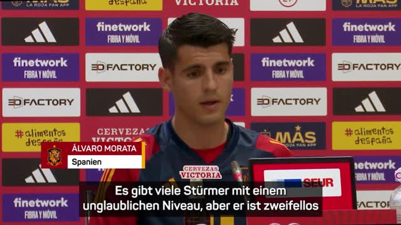 Morata über Haaland: 'Wird vielleicht der Beste'