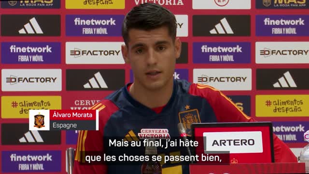 Espagne - Morata fier d’être capitaine et heureux d’aider les jeunes