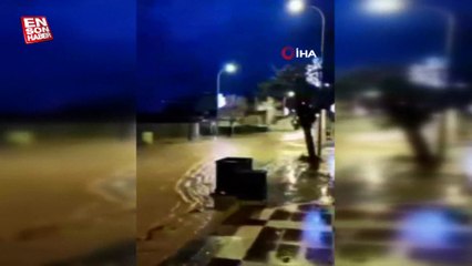 Şanlıurfa'da sağanak ve dolu yağışı etkili oldu