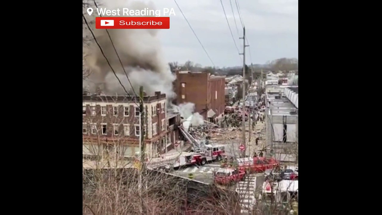 BREAKING: Multiple injuries after large explosion at a chocolate factory WestReading | PA
