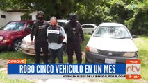 Detienen a un hombre que robo cinco vehículos en un mes