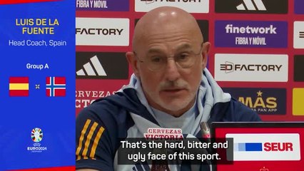 Spain's De La Fuente and Morata happy to not be facing Haaland