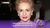 Prendas de vestir que no debes usar después de los 40, según Carolina Herrera