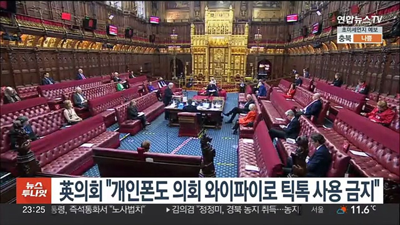 英의회 "개인폰도 의회 와이파이로 틱톡 사용 금지"