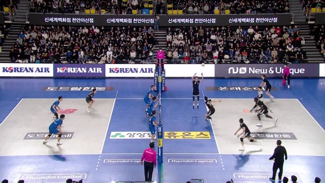 현대캐피탈, 한국전력 꺾고 플레이오프 1차전 승리 / YTN