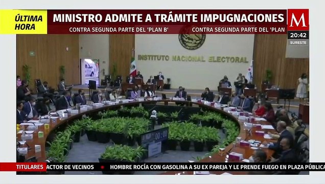 Ministro de la Suprema Corte de Justicia de la Nación suspende aplicación del 'Plan B' electoral
