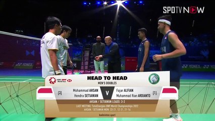 Finals AHSAN SETIAWAN vs ALFIAN ARDIANTO All England 2023