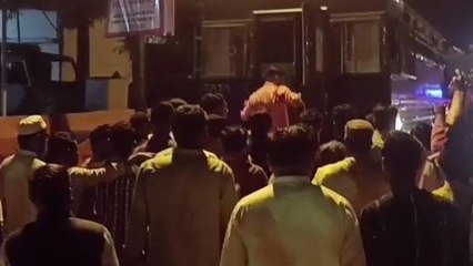 अनूपपुर: सदस्यता खत्म करने के विरोध में उग्र प्रदर्शन, पुलिस ने किया लाठीचार्ज