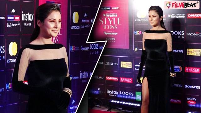 Beautiful Shehnaaz Gill at Red Carpet of Bollywood Hungama Style Icons Awards 2023: Check Out