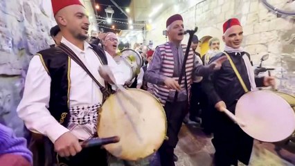 Muslime feiern Beginn des Ramadan in Jerusalem