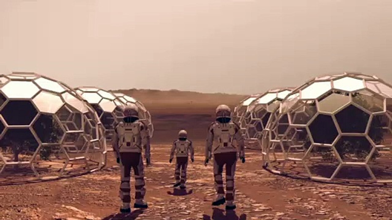 Astronauts on mars