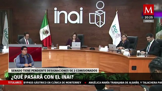 El senado tiene pendiente dos designaciones ¿qué pasará con el INAI?